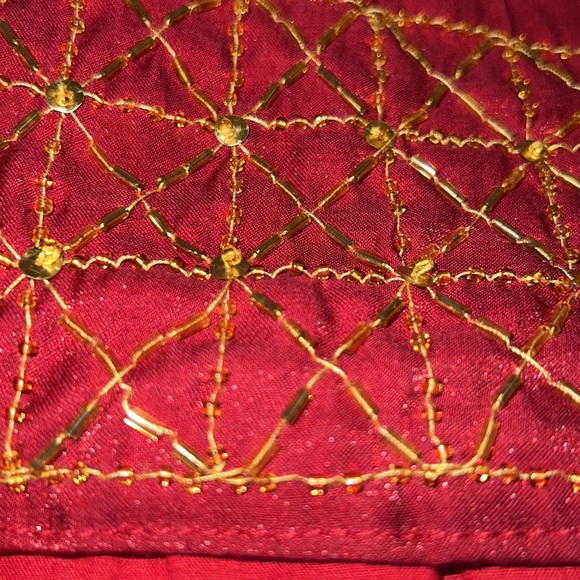 Table Runner 70” long by12.5 wide Beaded - Picture 5 of 10